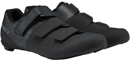 Dames Fietsschoenen - Zwart - Synthetisch Leer - Geïntegreerde Tussenzool