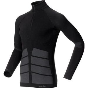 Odlo Shirt Evolution Warm heren ondershirt met lange mouw en rits