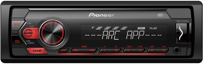 Pioneer MVH-S220DABAN-PH Autoradio met DAB+ tuner