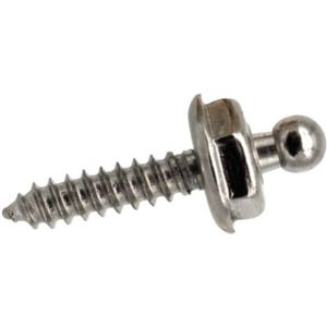 Loxx Schroef 4.2 x 16 mm (4stuks) messing vernikkeld met tool