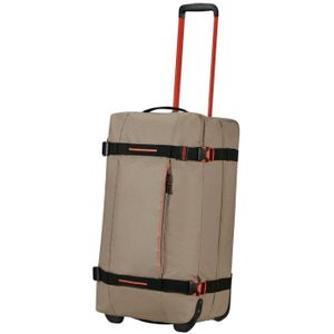 American Tourister Reisetasche mit Rollen Urban Track Duffle/Wheels M coated 84l beige/orange