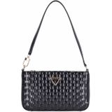 Guess Beuteltasche Twiller Mini Top Zip Shoulder Bag black