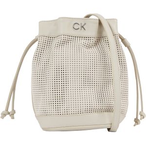 Calvin Klein Beuteltasche Re-Lock Drawstring Bag stony beige