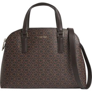 Calvin Klein Henkeltasche CK Must Dome Tote MD brown mono