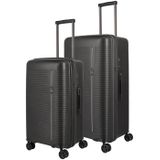 Travelite Kofferset 2tlg. Roomer M/L schwarz