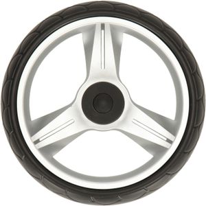 Andersen Ersatzrad für Einkaufstrolley Ø 25cm kugelgelagertes Flüsterrad silber