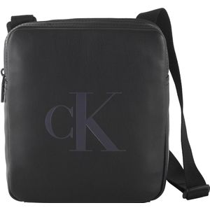 Calvin Klein Jeans Umhängetasche Reporter Monogramm Soft black