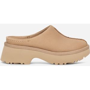 UGG New Heights Clog für Damen | UGG EU in Beige, Größe 43, Veloursleder