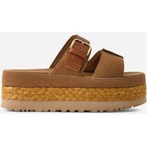UGG Aubrey Slide für Damen in Brown, Größe 43, Veloursleder