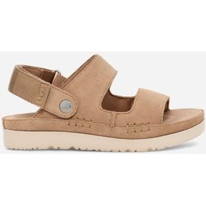 UGG Goldenstar Glide für Kinder in Beige, Größe 31, Veloursleder