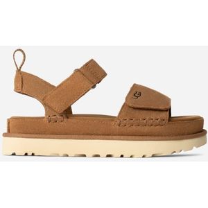 UGG Goldenstar Sandale für Damen | UGG EU in Brown, Größe 39, Veloursleder
