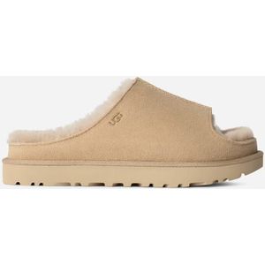 UGG Greenport Slide für Damen in Beige, Größe 40, Veloursleder