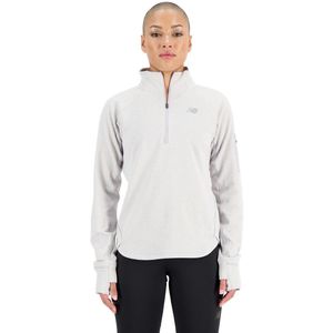 New Balance NB Heat Grid Half Zip Shirt Dames