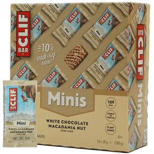 Clif Bar Mini White Chocolate Macadamia Nut Box