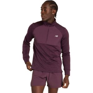 New Balance Athletics Heat Grid Half Zip Shirt Heren