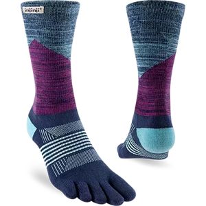 Injinji Trail Midweight Crew Socks Dames