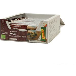 Powerbar True Organic Protein Bar Apple Cinnamon Box