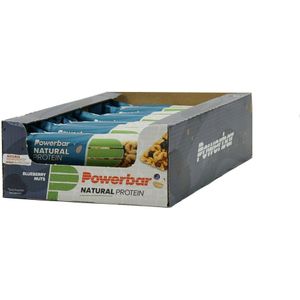 Powerbar Natural Protein Bar Blueberry Nuts Box