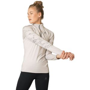 Odlo Zeroweight Ceramiwarm Reflective 1/2 Zip Midlayer Dames