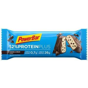 Powerbar Protein Plus 52% Bar Cookies & Cream 50 gram Unisex