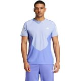 adidas Performance Own the Run Colorblock AEROREADY T-shirt - Heren - Blauw