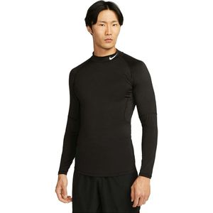 Nike Dri-FIT Pro Mock-Neck Tight Shirt Heren