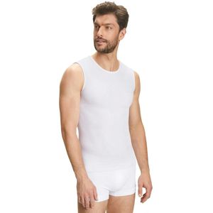 FALKE heren singlet Warm - thermoshirt - wit (white) - Maat: S