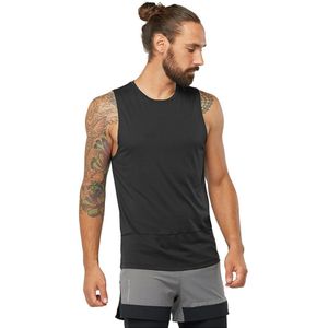 Salomon Cross Run Singlet Heren