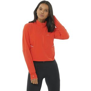 Salomon Sense Aero Hybrid Cropped Pullover Jacket Dames
