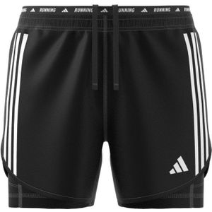 adidas Own The Run 3-Stripes 2in1 Short Heren