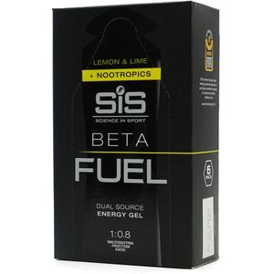 SIS 6-Pack Beta Fuel + Nootropics Gel Lemon & Lime 60ml