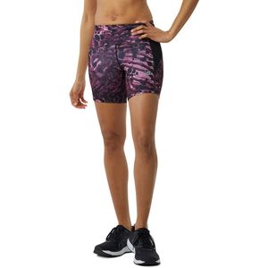 New Balance Printed Impact Run Fitted Short Dames
