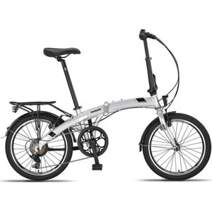 Mosso Marine Vouwfiets 20 inch 7V - Zilver
