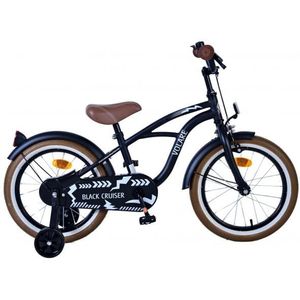 Volare Black Cruiser Kinderfiets - Jongens - 16 inch - Zwart