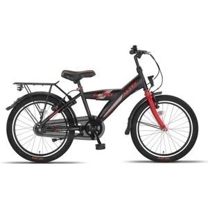 Altec Hero Jongensfiets 20 inch - Zwart/Rood