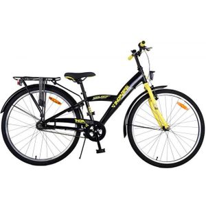 Volare Thombike Jongensfiets 26 inch 3V - Zwart/Geel