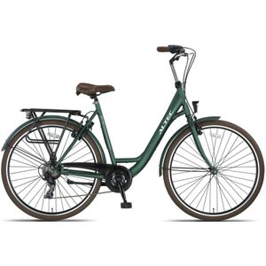 Altec Metro Damesfiets 28 inch N7 - Leger groen