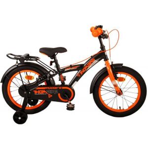 Volare Thombike Jongensfiets 16 inch Zwart/Oranje