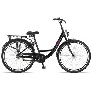 Altec Belle 26 inch Meisjesfiets Black Salmon