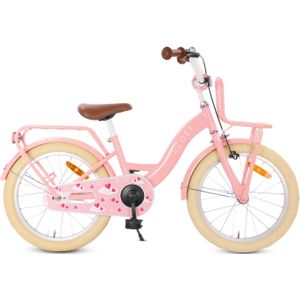 SJOEF Classic Meisjesfiets 18 inch - Roze