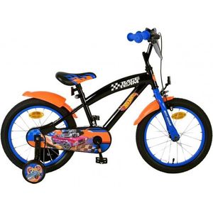 Hot Wheels Kinderfiets - Jongens - 16 inch - Zwart Oranje