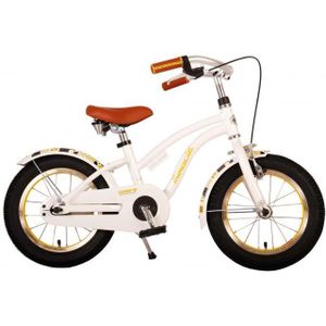 Volare Miracle Meisjesfiets 14 inch - Wit