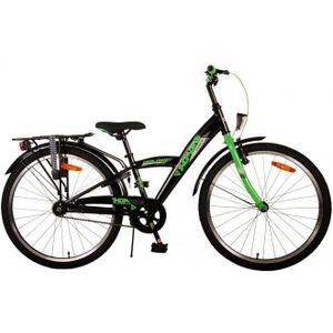 Volare Thombike Jongensfiets 24 inch - Zwart Groen