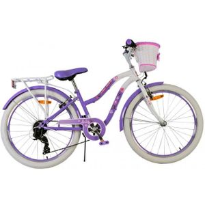 Volare Lovely Kinderfiets - Meisjes - 24 inch - Paars - 7