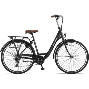 Altec Metro Damesfiets 28 inch 55cm - Mat Zwart