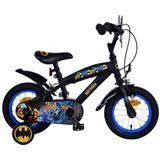 Batman Kinderfiets - Jongens - 12 inch - Zwart - Twee