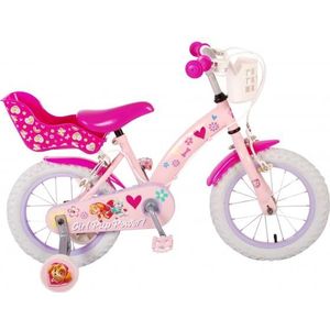 Paw Patrol Meisjesfiets 14 inch - Roze