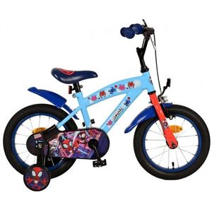 Spidey Jongensfiets 14 inch - Blauw