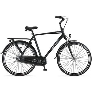 Altec Delta Plus Herenfiets 28 inch 3V- Mat Zwart - 56cm