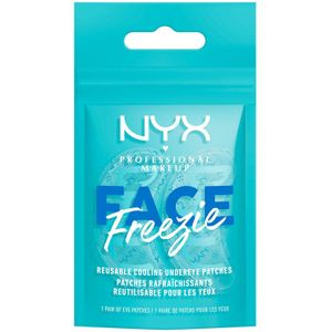 NYX Professional Make Up, Face Freezie, oogmake-up, herbruikbaar, veganistische formule, 1 paar van 2 patches
